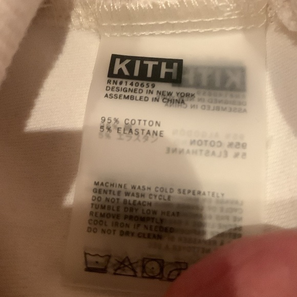 Kith cropped hoodie sweatshirt size M - Picture 3 of 5